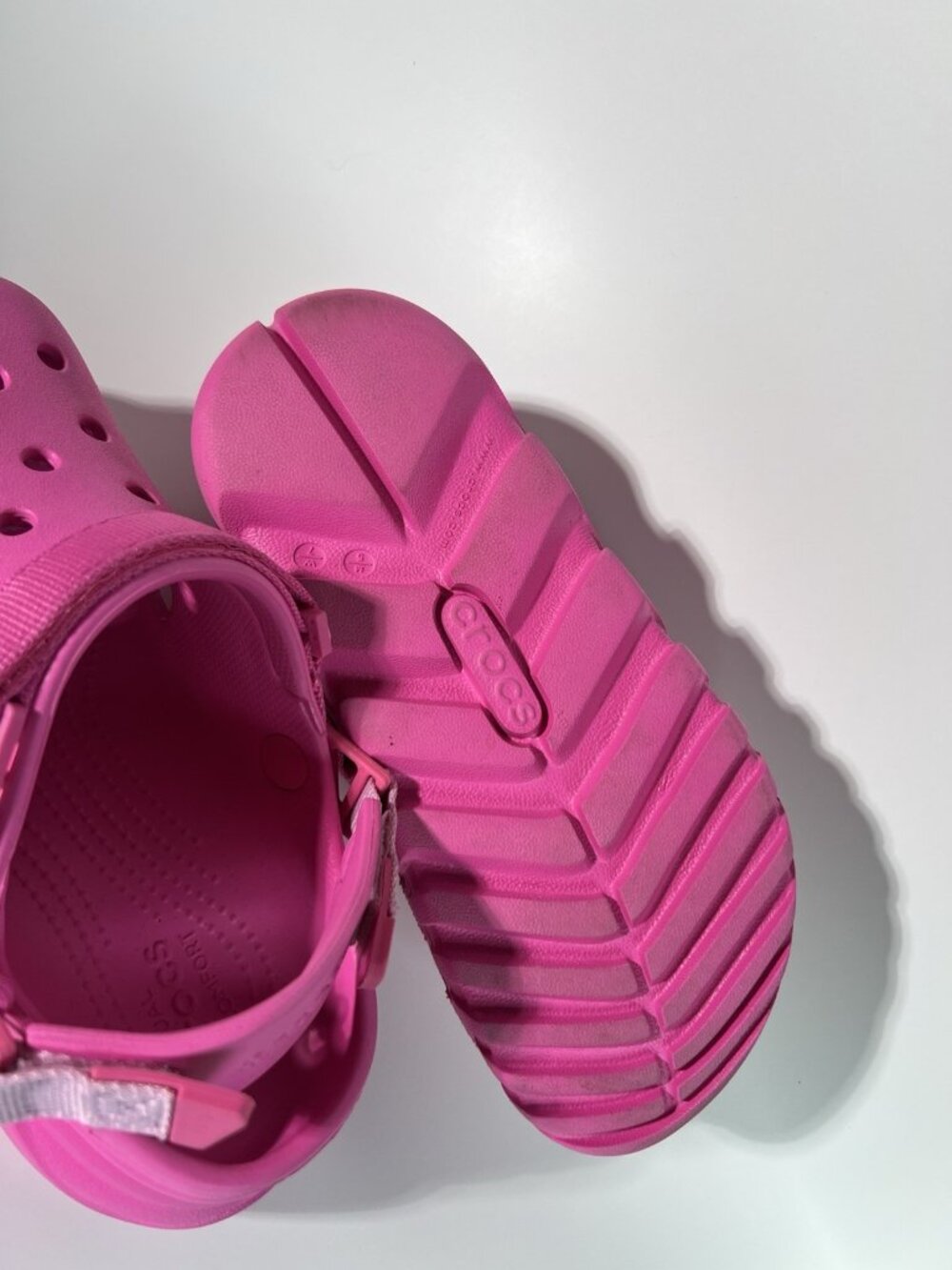 Crocs x Post Malone Duet Max Clog Electric Pink Women Size 7 - Picture 5 of 16